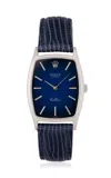 Stephanie Windsor Rolex Vintage Cellini Watch In Silver