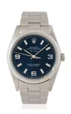 Stephanie Windsor Stainless Steel Rolex Air King Model 14000 In Gray