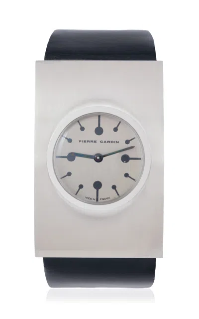 Stephanie Windsor Stainless Steel Vintage Pierre Cardin X Jaeger Lecoultre In Gray