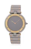 Stephanie Windsor Vintage Cartier Vendome Ghost Dial Watch In Gold