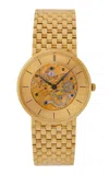 Stephanie Windsor Vintage Vacheron Constantin Patrimony Squelette Watch In Gold