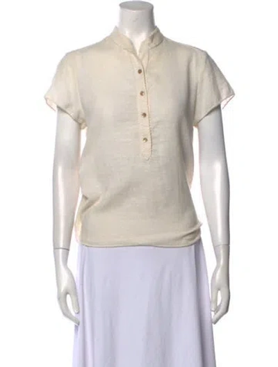 Pre-owned Stephen Burrows Vintage Late 1980's - Early 1990's Blouse In Pink