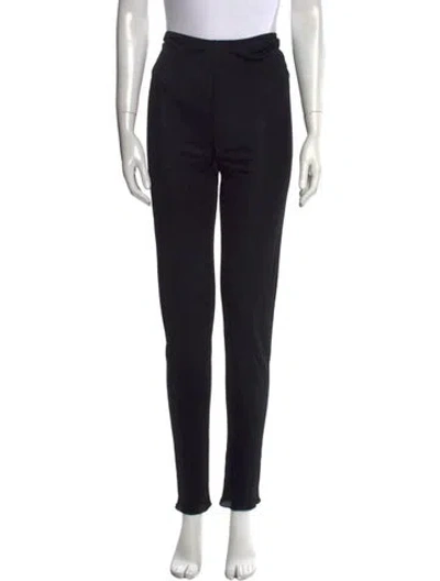 Pre-owned Stephen Burrows Vintage Skinny Leg Pants In Black