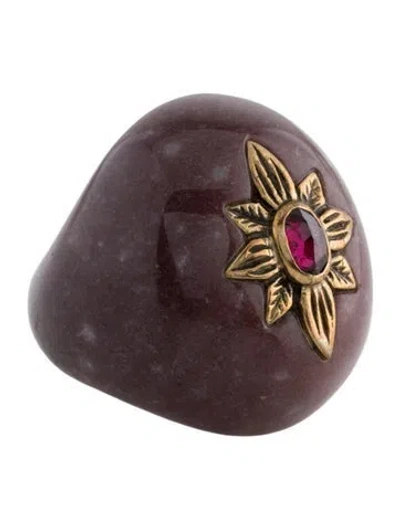 Pre-owned Stephen Dweck Cocktail Ring In Multi