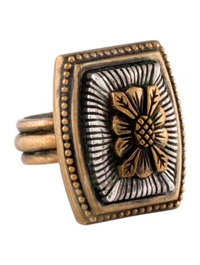 Pre-owned Stephen Dweck Cocktail Ring In Multi