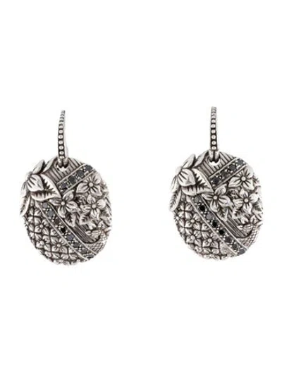 Pre-owned Stephen Dweck Diamond Drop Earrings In Multicolor