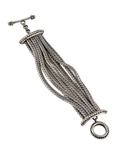 Pre-owned Stephen Dweck Multistrand Chain Bracelet