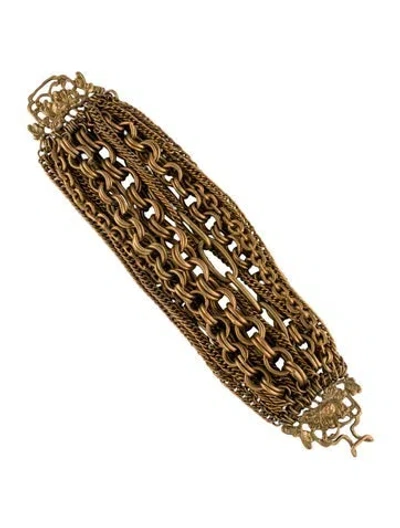 Pre-owned Stephen Dweck Multistrand Link Bracelet