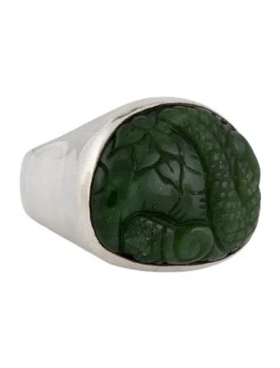 Pre-owned Stephen Dweck Stone Cocktail Ring In Multi