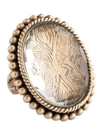 Pre-owned Stephen Dweck Vintage Cocktail Ring In Multicolor