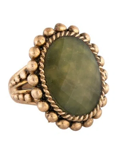 Pre-owned Stephen Dweck Vintage Cocktail Ring In Multicolor