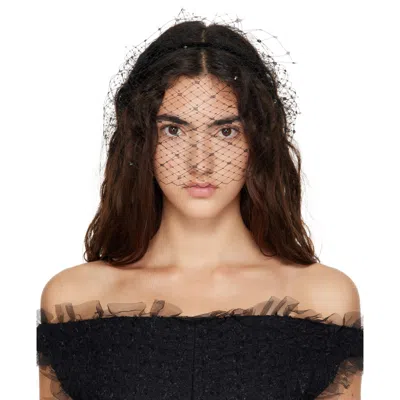 Stephen Jones Black Zen Headband