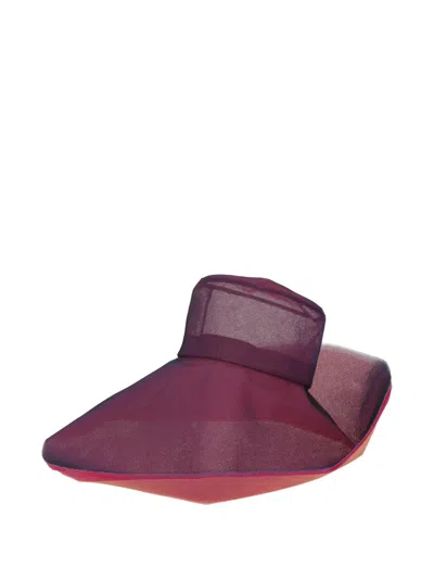 Stephen Jones Layered Tulle Hat In Orange