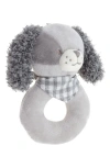 Stephen Joseph Babies'  Animal Ring Rattle In Gray