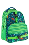 Stephen Joseph Kids' Print Backpack In Green