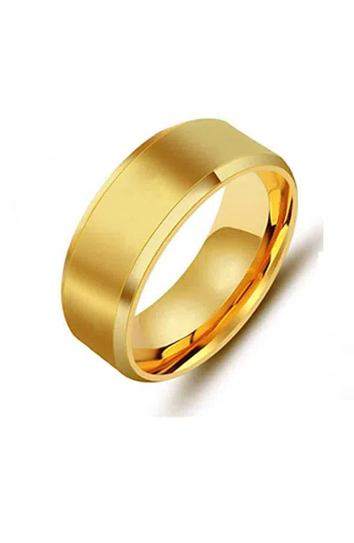 STEPHEN OLIVER 18K GOLD BAND RING