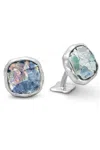 Stephen Oliver Sterling Silver Cufflinks In Silver