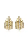 Stephen Russell 18k Yellow Gold Diamond Earrings