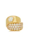 Stephen Russell 20k Yellow Gold Diamond Ring