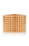 Stephen Russell Vintage 18k Gold Bracelet In Yellow