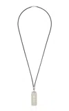 Stephen Russell Vintage Platinum Diamond Art Deco Pendant Necklace In White