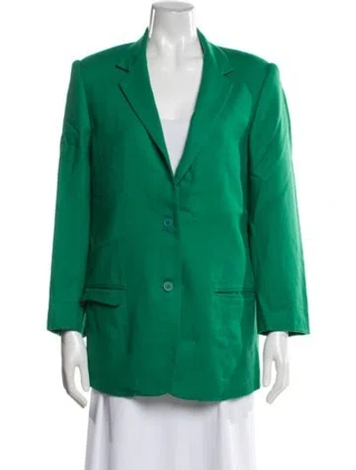 Pre-owned Stephen Sprouse Vintage 1980's Blazer In Green