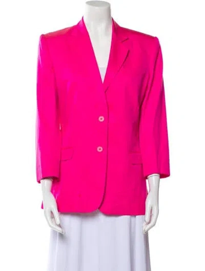 Pre-owned Stephen Sprouse Vintage 1980's Blazer In Pink