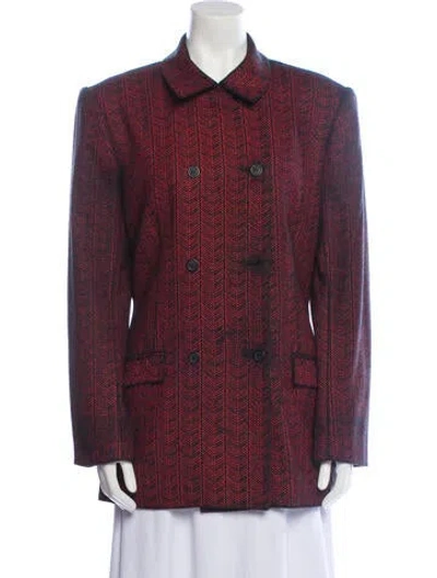 Pre-owned Stephen Sprouse Vintage 1980's Blazer In Red