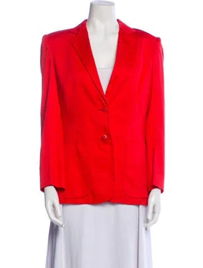 Pre-owned Stephen Sprouse Vintage 1980's Blazer In Red