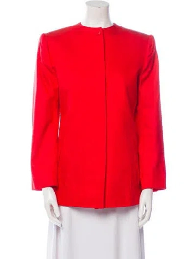 Pre-owned Stephen Sprouse Vintage 1980's Evening Jacket In Red
