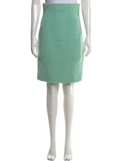 Pre-owned Stephen Sprouse Vintage Knee-length Skirt In Blue