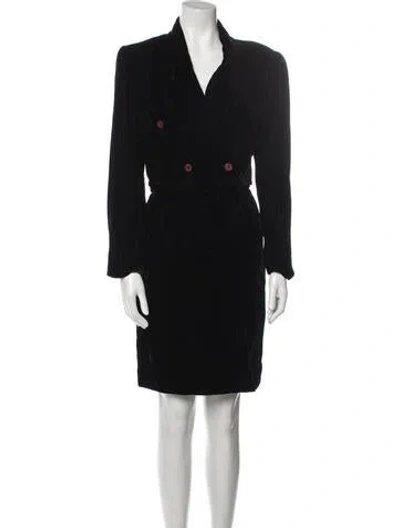 Pre-owned Stephen Sprouse Vintage Late 1980's - Early 1990's Skirt Set In Black