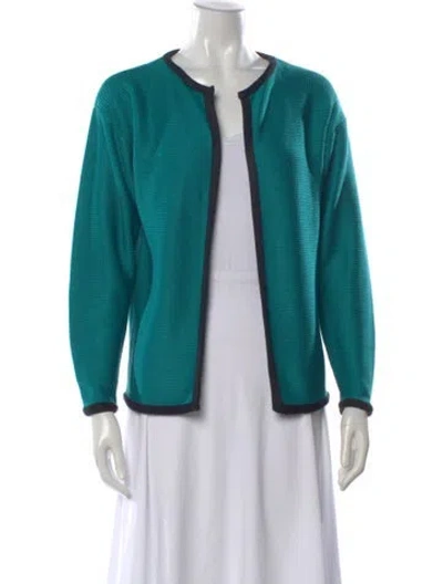 Pre-owned Stephen Sprouse Vintage Late 1980's - Early 1990's Sweater In Blue