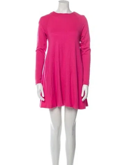 Pre-owned Stephen Sprouse Vintage Mini Dress In Pink