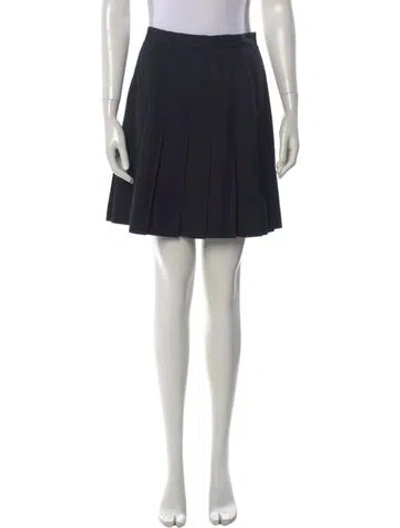 Pre-owned Stephen Sprouse Vintage Mini Skirt In Black