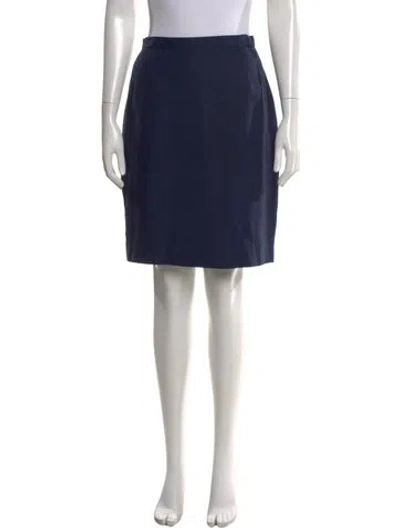 Pre-owned Stephen Sprouse Vintage Mini Skirt In Blue