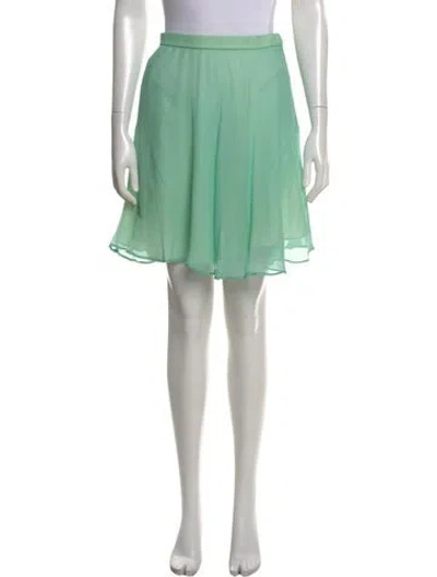 Pre-owned Stephen Sprouse Vintage Mini Skirt In Green