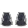 Stephen Webster 18k White Gold 1.0 Ct Diamond Crystal Haze Earrings Sw18-100425 In White