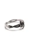 Stephen Webster 18k White Gold Forget Me Knot Diamond Ring In Silver