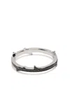 Stephen Webster 18k White Gold Thorn Stem Diamond Ring In Black