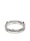Stephen Webster 18k White Gold Stem Diamond Ring In Silver