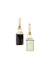 Stephen Webster 18k Yellow Gold Crystal Haze Twister Multi-stone Earrings In Gold