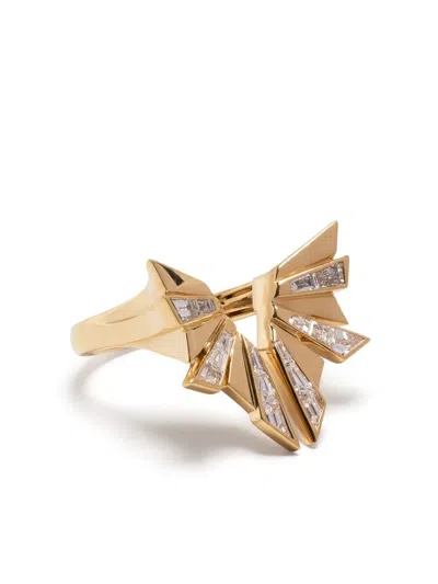 Stephen Webster 18kt Yellow Gold Dynamite Diamond Cocktail Ring