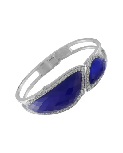 Pre-owned Stephen Webster Dnu Dupe Sku  18k 1.30 Ct. Tw. Diamond & Lapis Lazuli Bracelet (authentic Pre-loved)