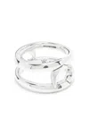 Stephen Webster Sterling Silver Double Thorn Ring In Silver