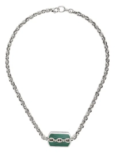 STEPHEN WEBSTER INLINE RAZER TAG NECKLACE