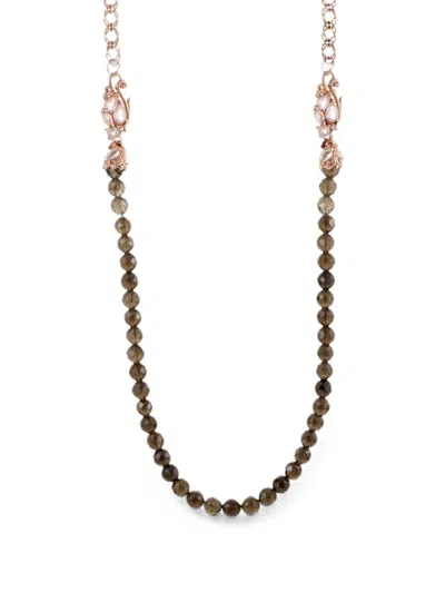 Pre-owned Stephen Webster Pop Superstud Quartz Necklace In Pink