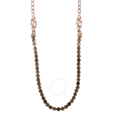 Stephen Webster Pop Superstud Rose Gold Plated Silver And Quartz Beaded Necklace
