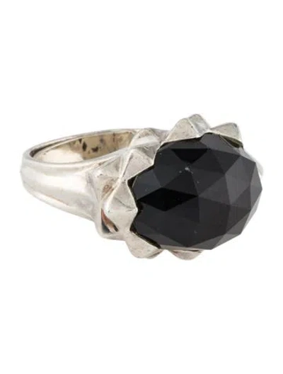Pre-owned Stephen Webster Quartz Doublet Superstud Cocktail Ring In Multi