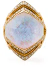 Stephen Webster Small Crystal Haze Ring In Metallic